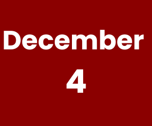This Day in History – December 4