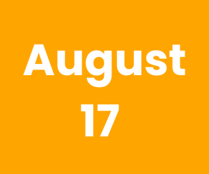 This Day in History – August 17