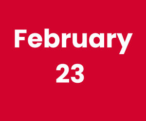 This Day in History – February 23